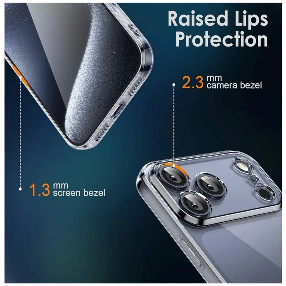 iPhone 17 Pro Max Clear Mobile Phone Case